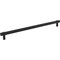 Jeffrey Alexander 305 mm Center-to-Center Matte Black Square Zane Cabinet Pull 293-305MB - alternate 1